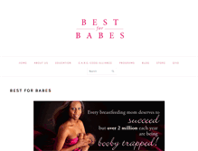 Tablet Screenshot of bestforbabes.org